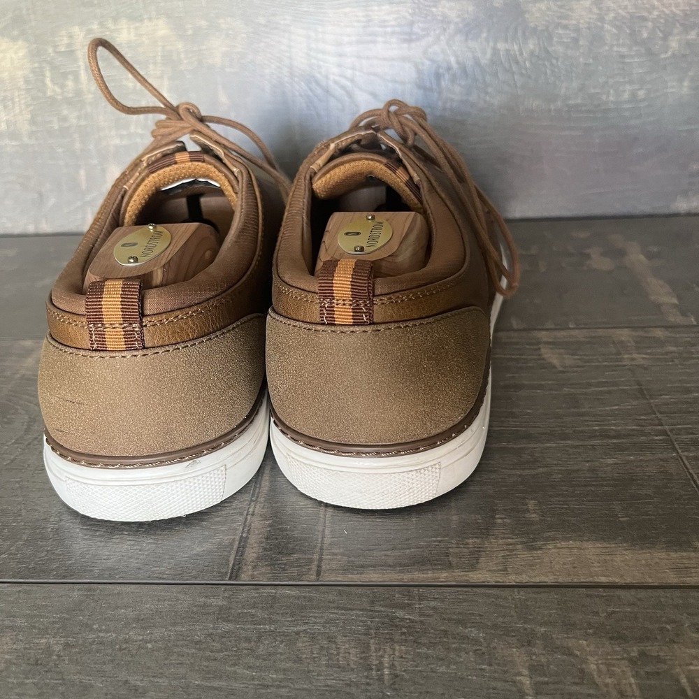 Oxford Seven91 Men's Casual Sneakers Taupe Brown Lace Up Size 10 Preppy Casual - Picture 4 of 10